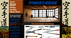 Desktop Screenshot of finest-edge.com