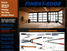 Tablet Screenshot of finest-edge.com